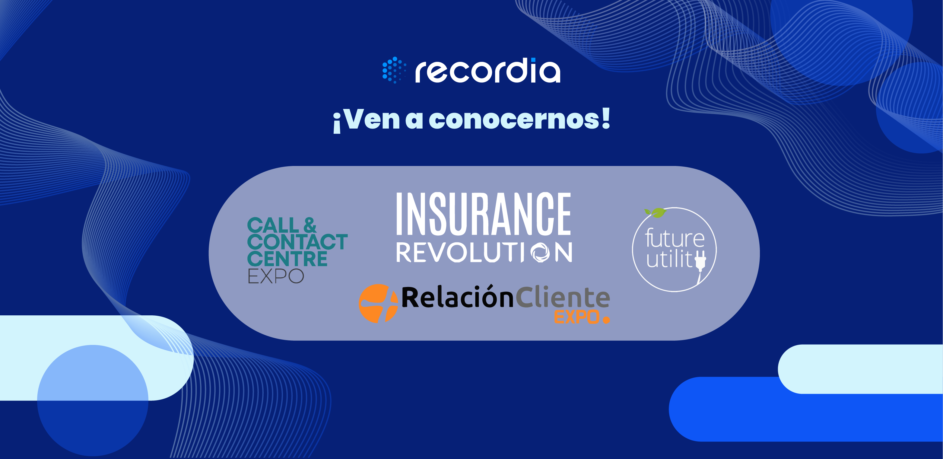 ¡Ven a conocernos a los eventos más top del mes! 